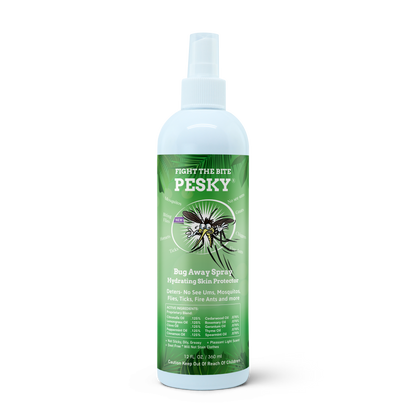 PESKY® Bug Away Spray Plant-Based Insect Deterrent for No-See-Ums, Mosquitoes & Ticks