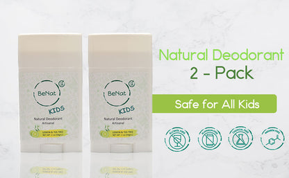 2-Pack all-Natural Deodorants for Kids & Teens-3
