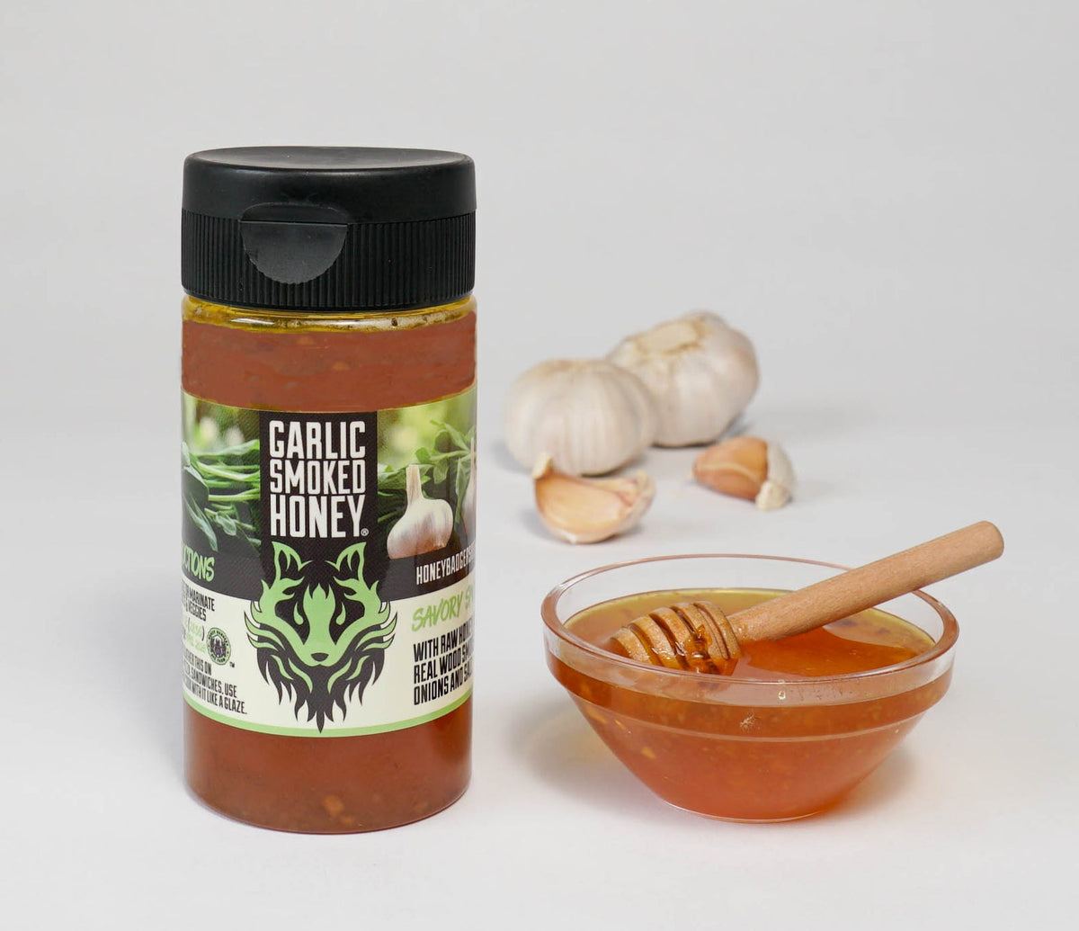 Smoked Garlic Honey-1