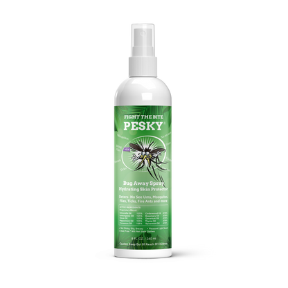 PESKY® Bug Away Spray Plant-Based Insect Deterrent for No-See-Ums, Mosquitoes & Ticks