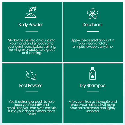 Multi-Use All-Natural Body Powder. Eco-Friendly.-3