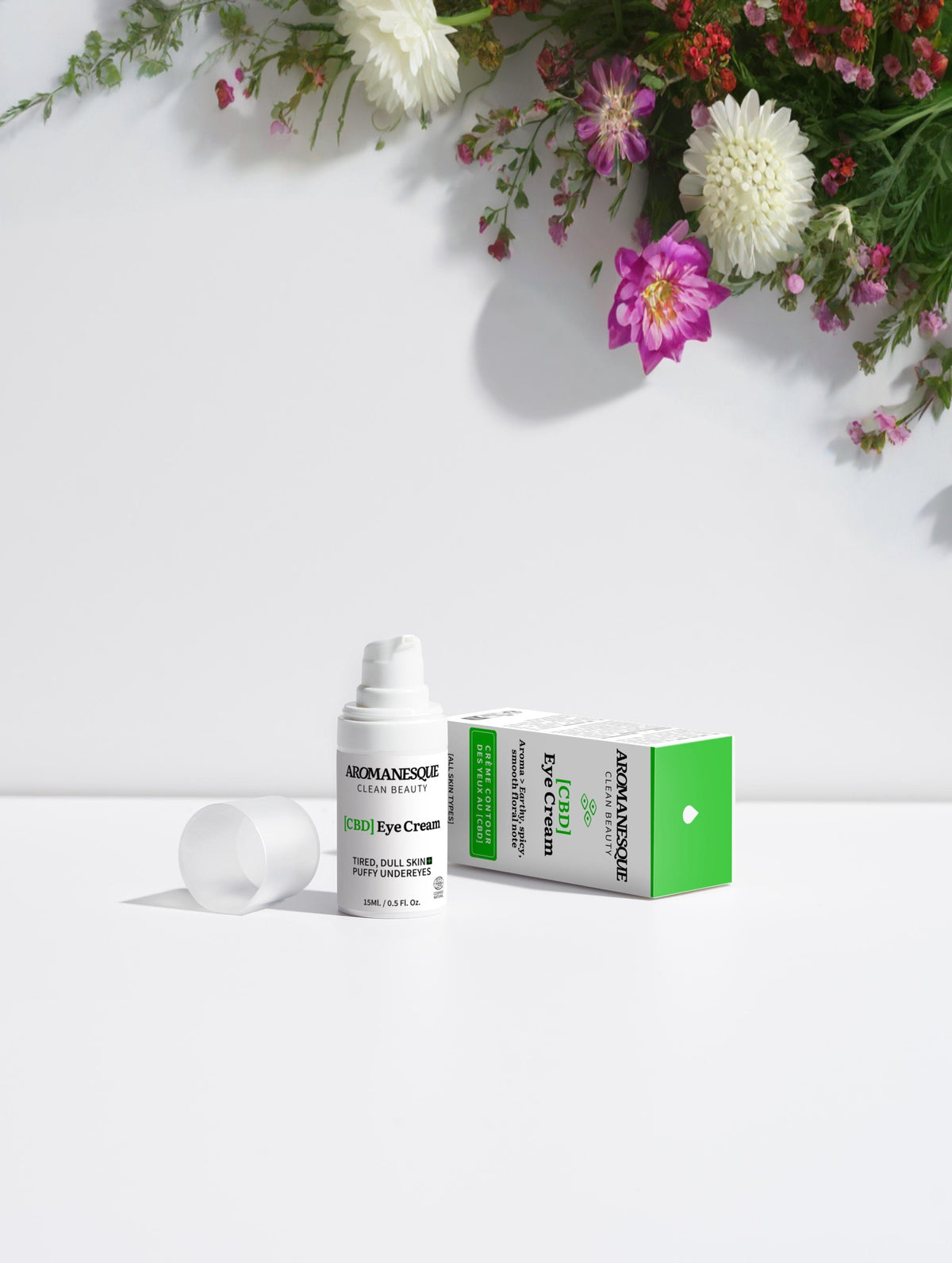 Aromanesque Calming CBD Eye Cream-0