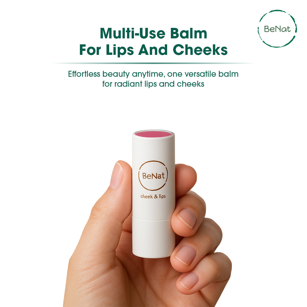 Lip & Cheek Bloom. 2 in 1 Natural Lipstick for Vibrant Color.-1
