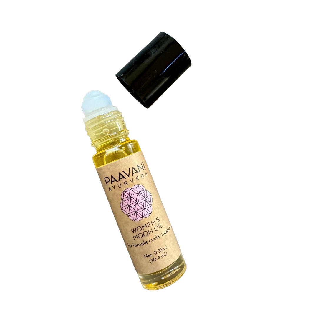 Women’s Moon Oil | Ayurvedic Support for Menstrual & Menopausal Balance